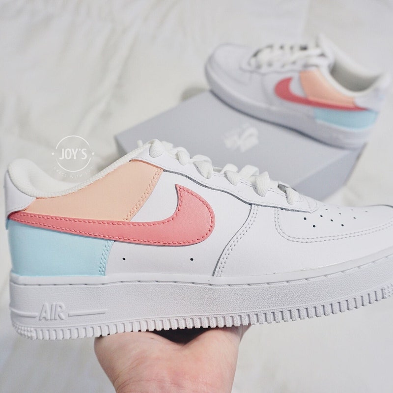 multicolor pastel air force 1