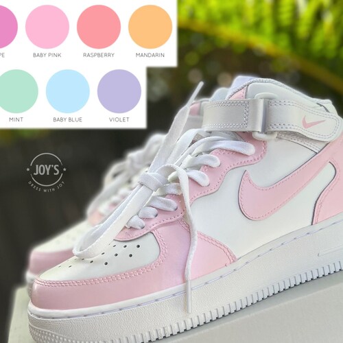 custom air force 1 sunset
