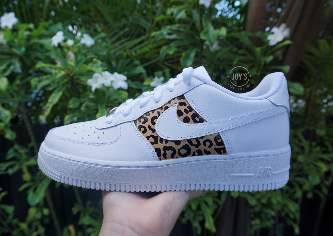Animal Print. Cheetah. Custom Nike Air Force 1 | Etsy