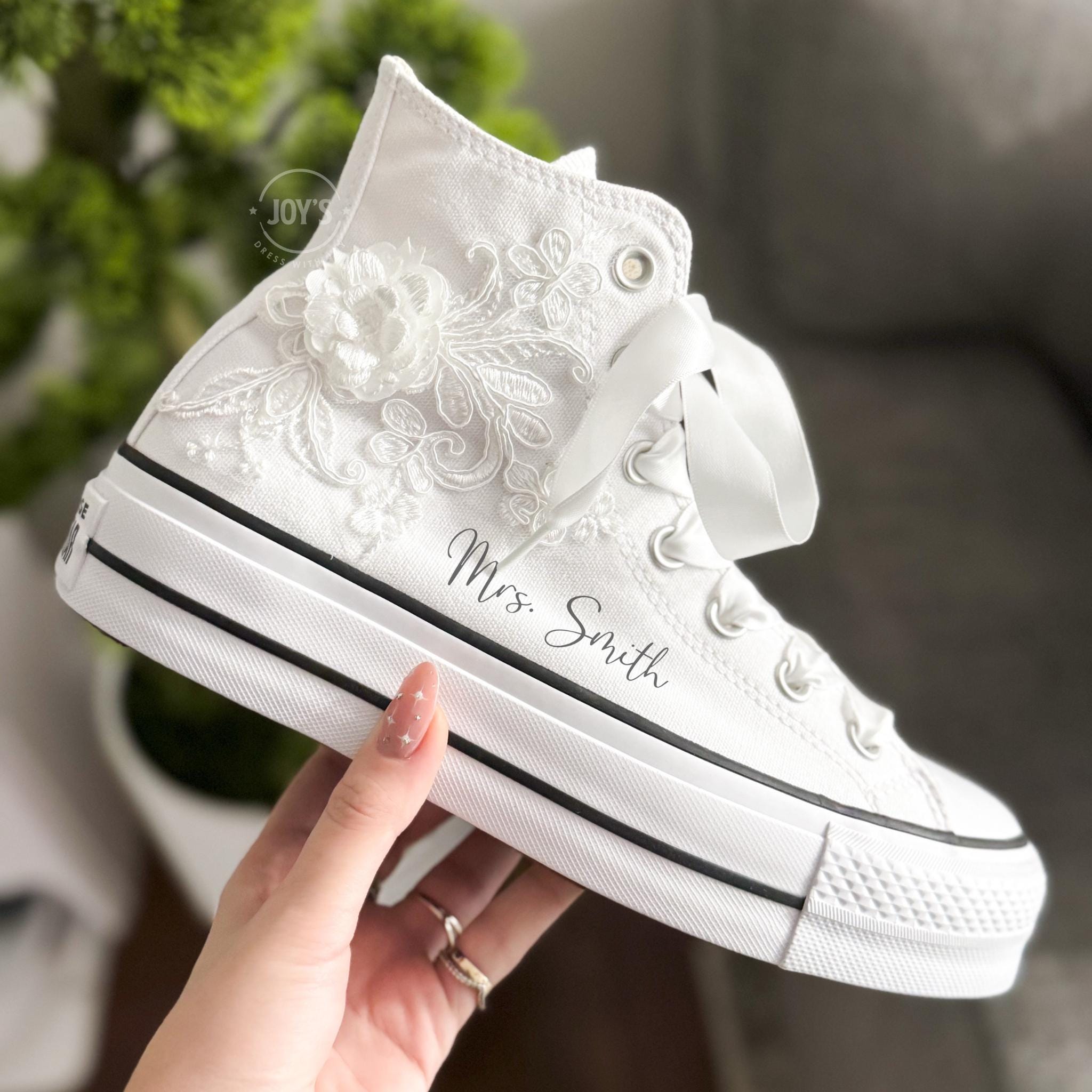 Bling Converse Wedding