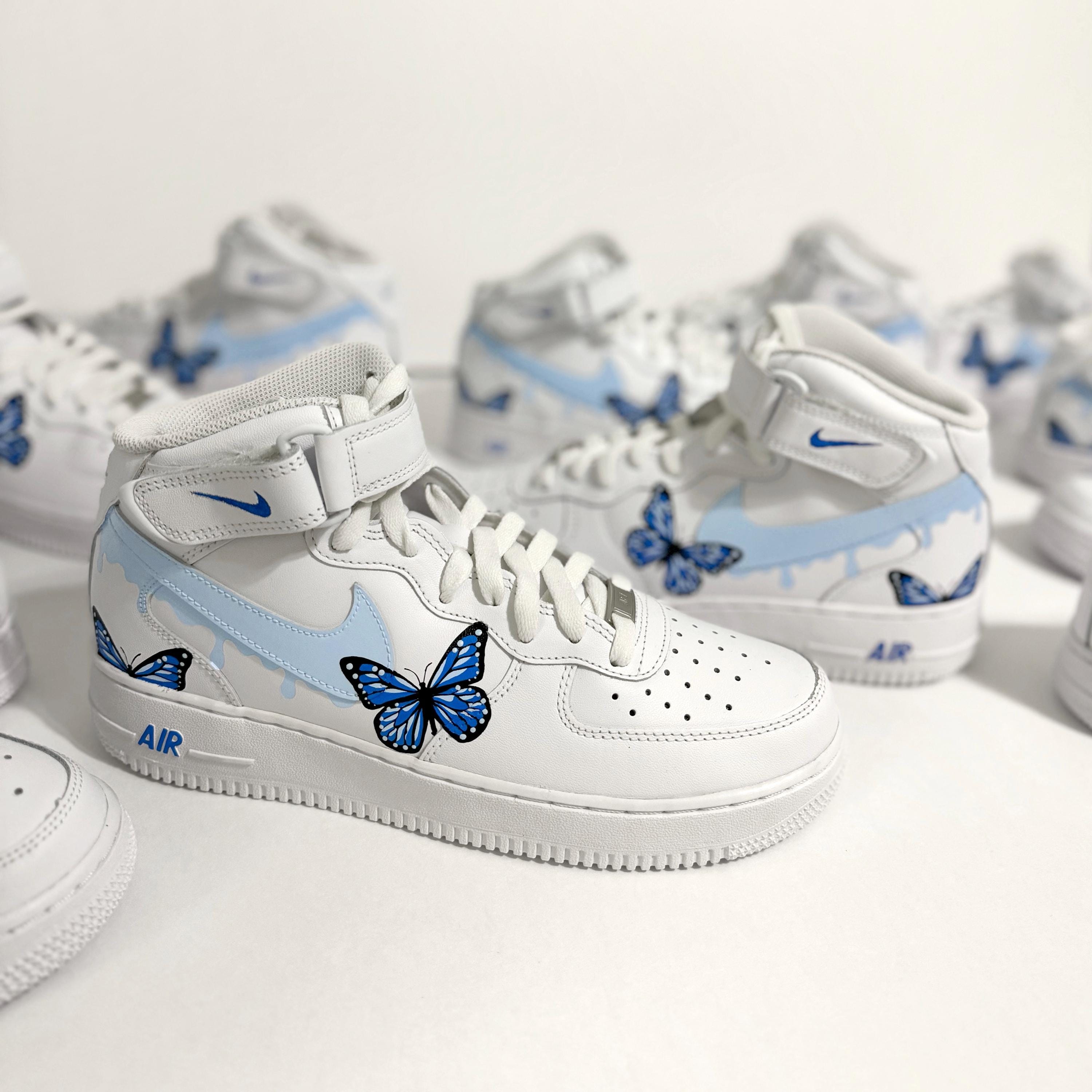 airforce 1 with butterflies