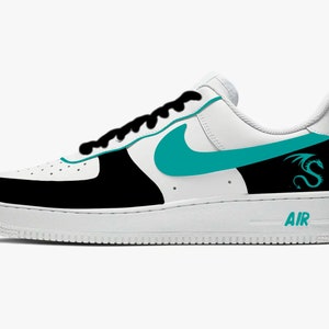 nike air force 1 shadow white dark teal solar red