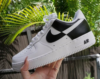 Color Block Custom Air Force 1 Sneakers. Pick Your Color. Low Tops