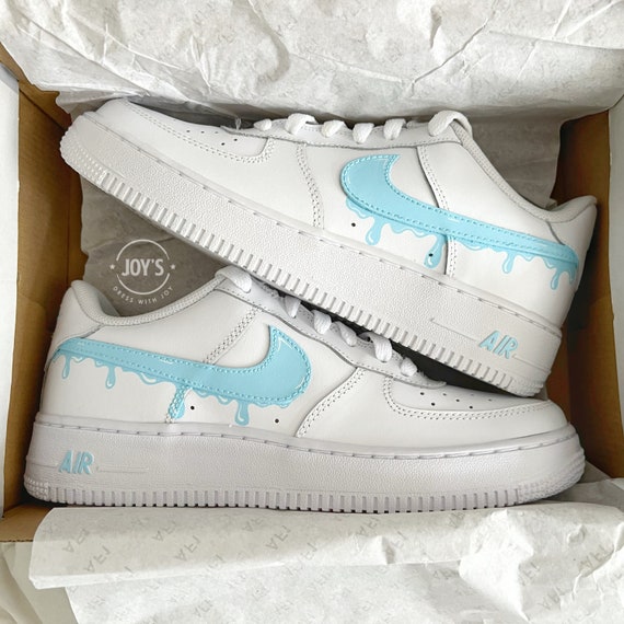 Air force hotsell 1 blue drip