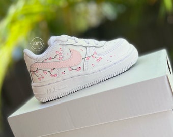 nike cherry blossom air force 1 womens