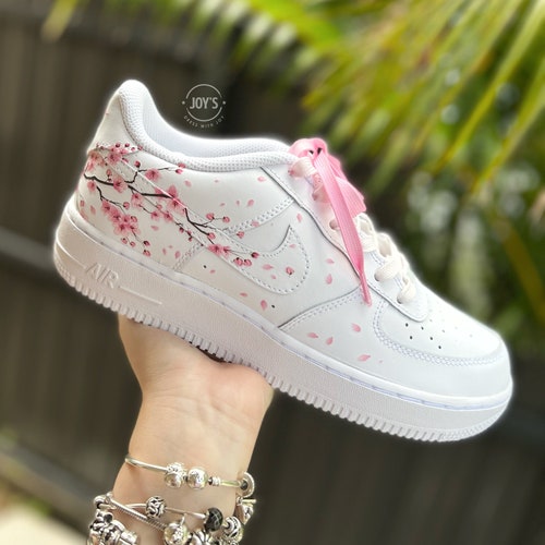 Cherry Custom Air Force 1 Sneakers. Shoes - Etsy