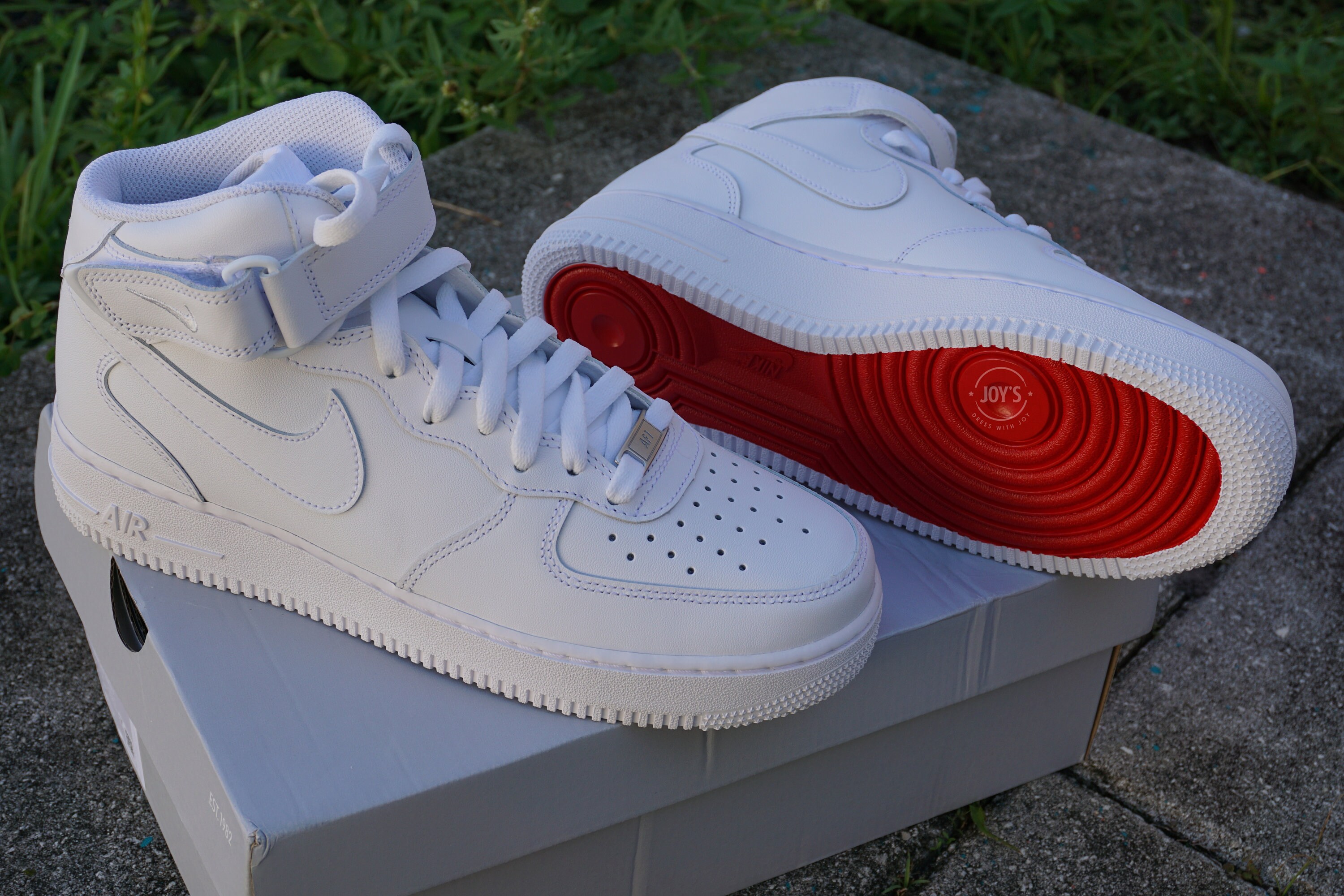air force 1 soft bottom