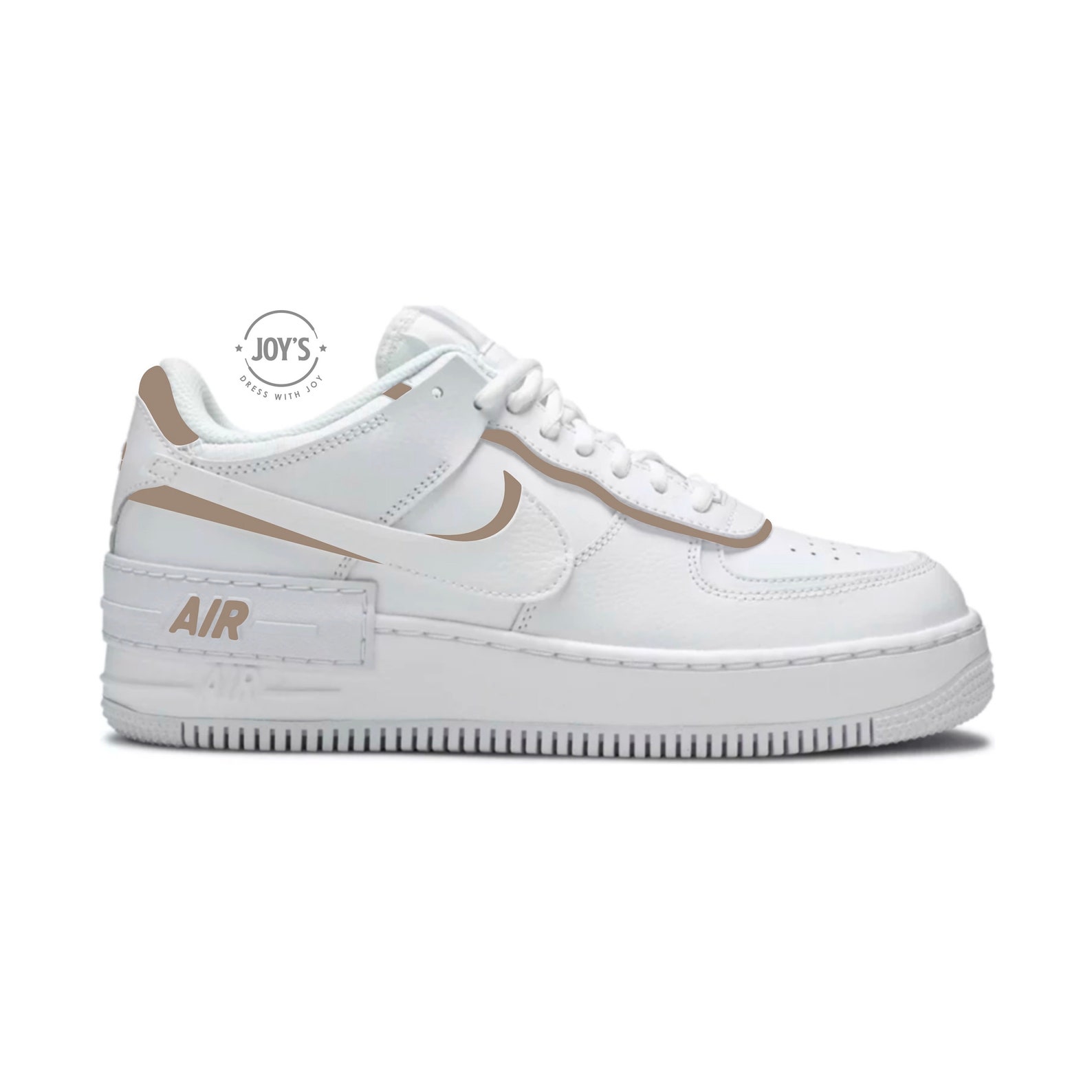 Pick Your Color Custom Air Force 1 Shadow Sneakers. Women - Etsy