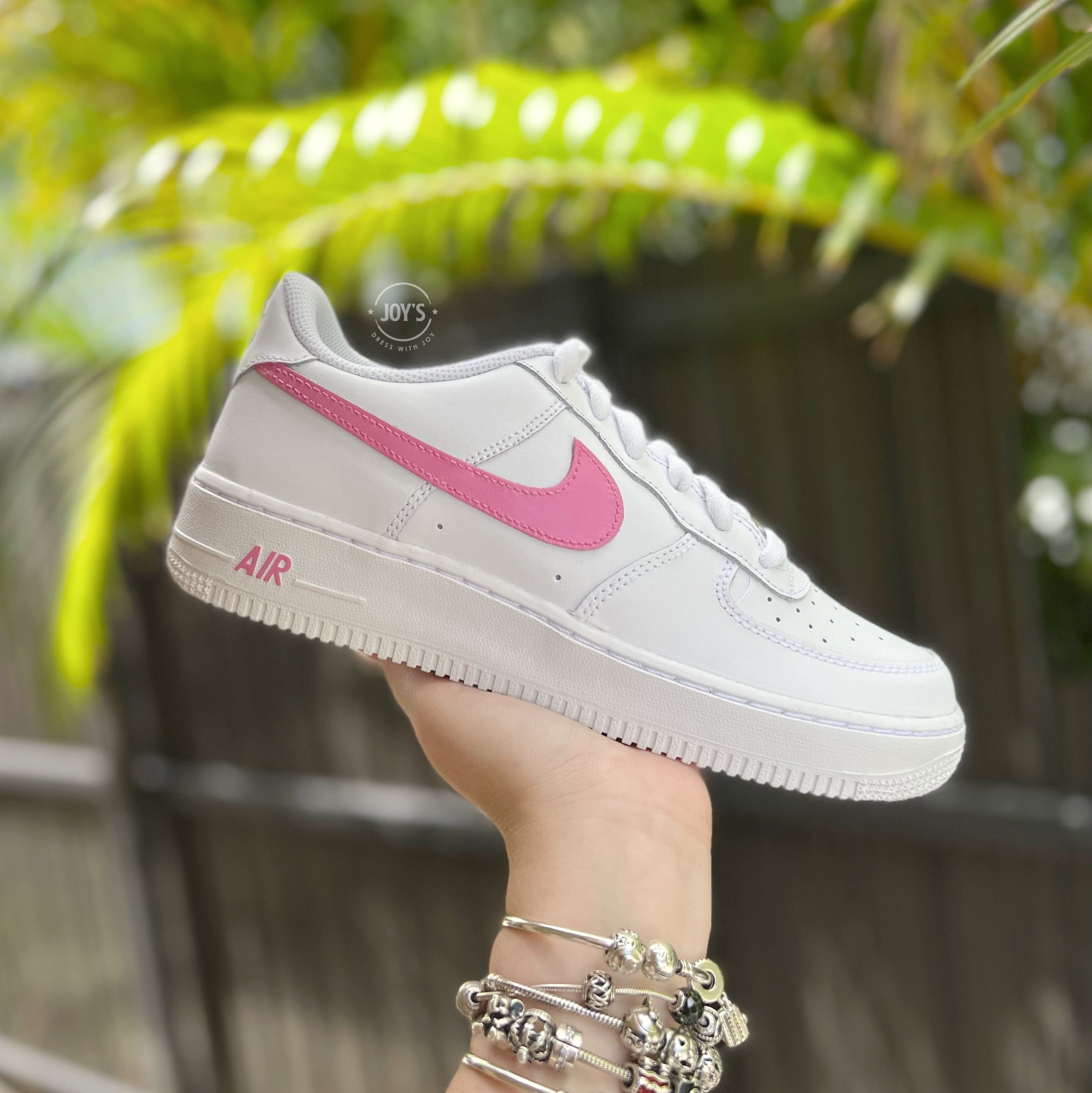 Hot Pink Nike Air Force 1 Etsy