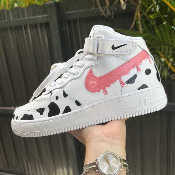 Sneakers  Womens Custom Nike Air Force 1 High/Mid/Low Drippy Shoes Any  Colors Custom