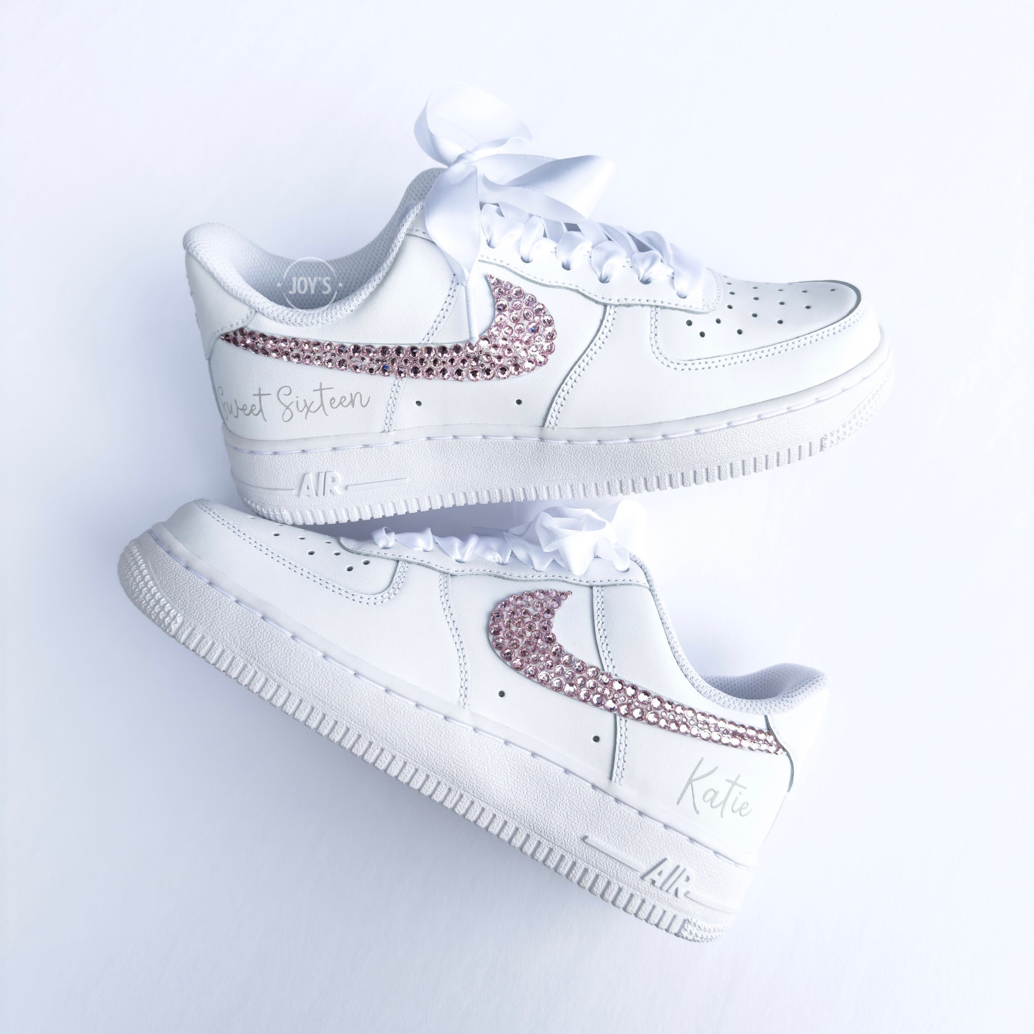nike rose gold air force 1