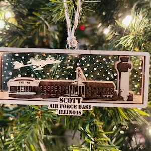 Scott Air Force Base Ornament