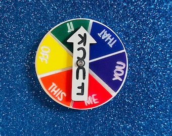 Fuck Spinner Magnet 2”