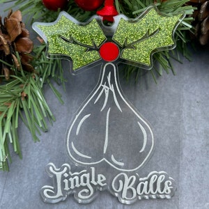 Jingle Balls Ball Sack Ornament