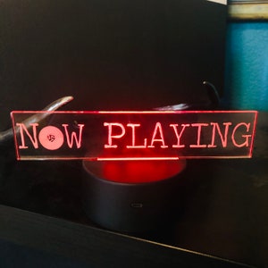 Now Playing or Now Spinning or Taylor’s Version Light Up Display