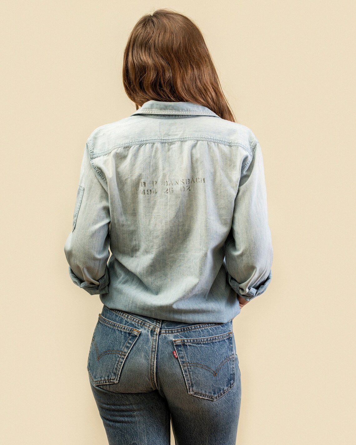 Vintage RRL Chambray Shirt - Etsy