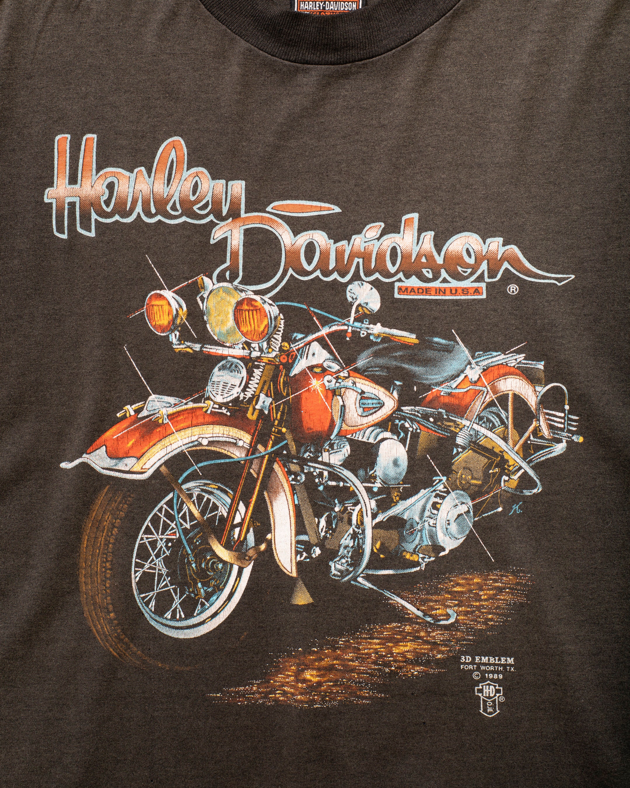 80s HARLEY DAVIDSON 3D EMBLEM 豚 Tシャツ3XL 80s Harley Davidson 3D Emblem Hog Tank Top T-shirt Large - Etsy