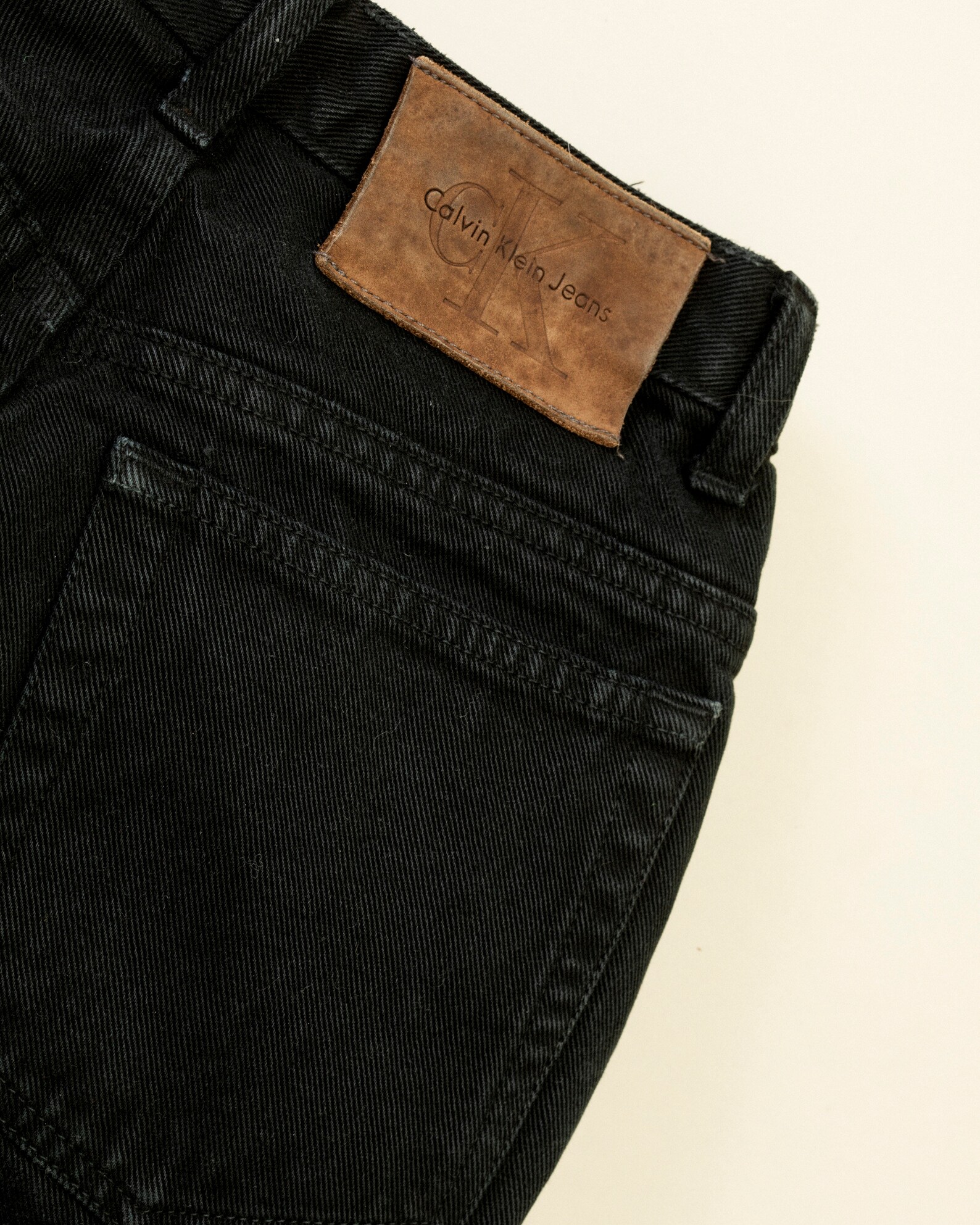 Vintage Black Calvin Klein Jeans Etsy