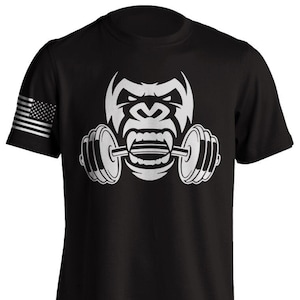 Gorilla gym deals shirt