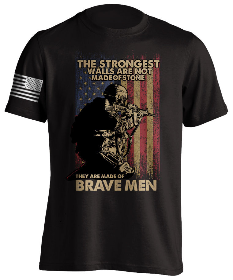 Discover US Military Veteran Patriotic Brave 3D T-Shirt