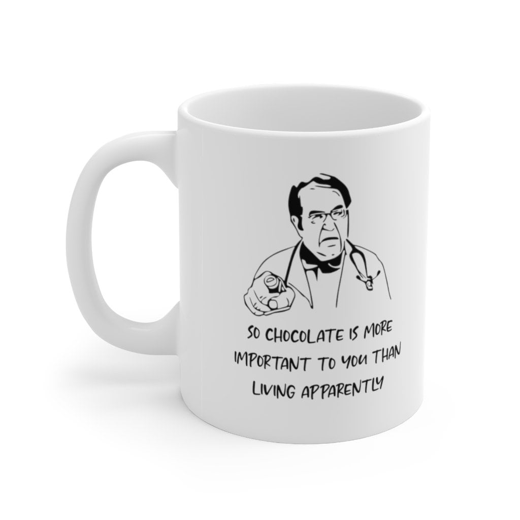 ECKOI Novelty Dr. Now Mug Dr. Nowzaradan Dr. Now gift My 600 lb life You  have one munt to lose turdy pounds Dr. Now Funny Coffee Mug Cool Dad Gifts