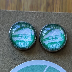 Christmas Vacation stud earrings