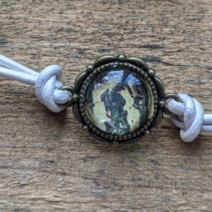 Antique Narragansett Bay nautical cord bracelet (12 mm)