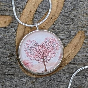Tree of Love and Life charm necklace