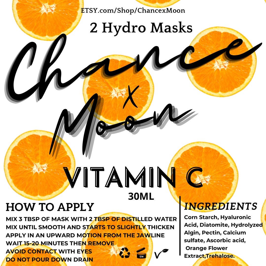 Hydro Jelly Facial Mask Natural Skincare Jelly Face Mask Jell Etsy