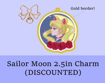 Sailor Moon 2.5in Charm (DISCOUNTED)
