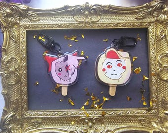 Hazbin Hotel Popsicle Charms
