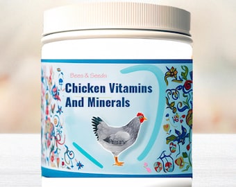 Chicken Vitamin & Mineral Supplement for Healthier Flock