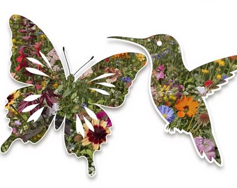 Butterfly and Hummingbird Wildflower Seed Mix | Heirloom Pollinator Garden Seeds | Wildflower Blend