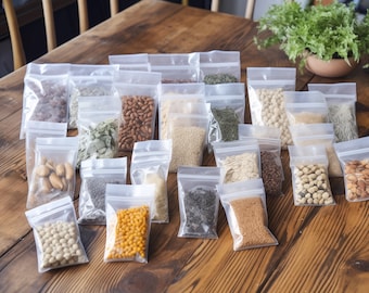 Survival Garden Seeds, 30 Varieties, Heirloom, Organic, Gift, Collection, Vault, Bank, Vegetables, Gardener, Storage, Variety, Emergency