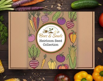 Heirloom Vegetable Seed Kit — Non-GMO Garden Vault & Variety Pack Collection