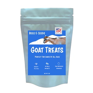 Goat Treats  | Healthy Goat Snacks for Digestive Support | Natural Goat Supplements | Farm Animal Treat | Gift for Goat Lover