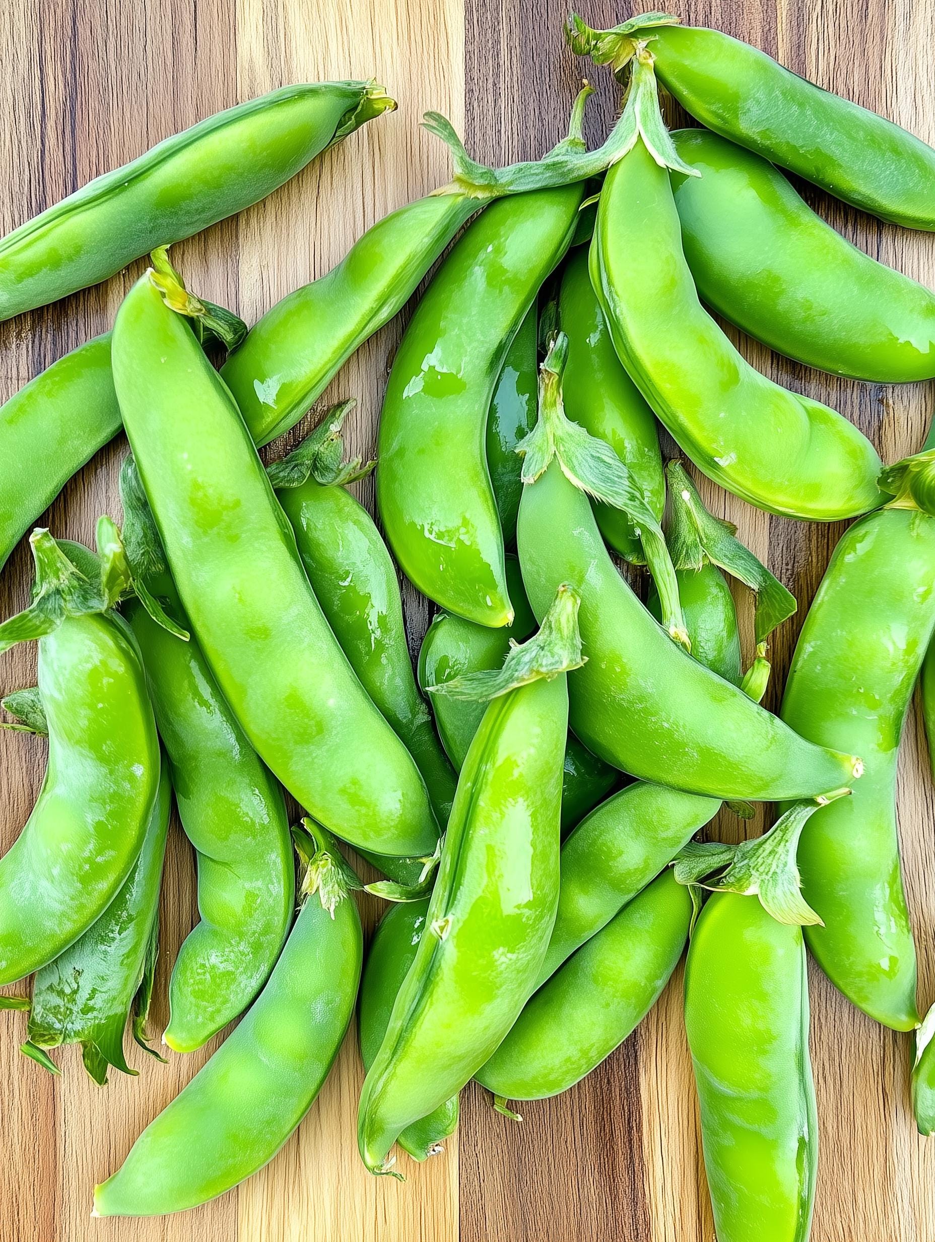 Super Sugar Snap Pea Seeds | Heirloom Non-gmo Pisum Sativum | Organic ...