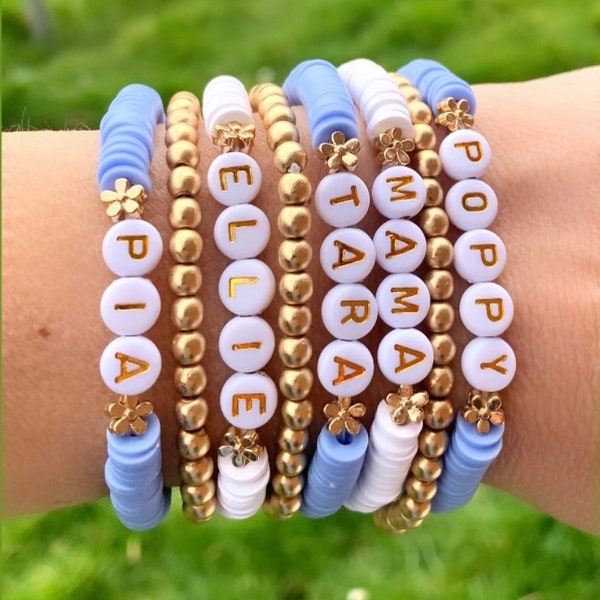 Flower Girl Bracelet Etsy UK