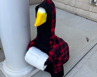 Goose coat and muff for large goose or duck 19” — 24”