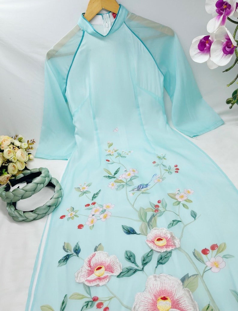 Pre-make Vietnamese Traditional Ao Dai for Women Vietnamese - Etsy