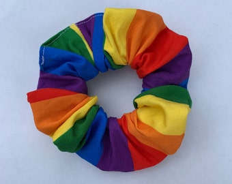 Pride /& Rainbow Scrunchies Pride Scrunchie LGBTQ Pride Scrunchie