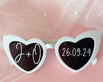 DIY STICKERS for Wedding SUNGLASSES wedding Personalised Sunglasses Initials Vinyl Labels for Sunglasses Decal Only Hen Do Labels Etsy