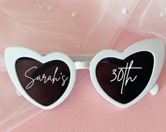 Personalised Sunglasses Vinyl | Birthday Party