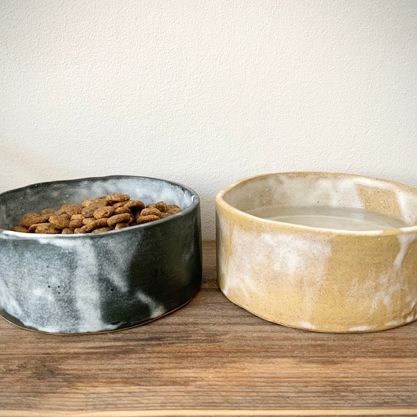 Ceramic Dog Bowls Etsy UK