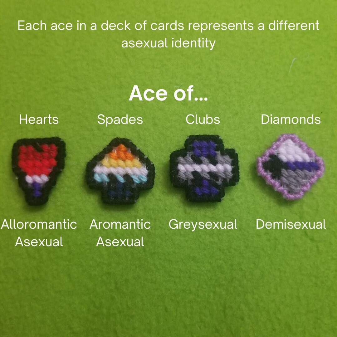 Ace of hotsell diamonds meaning asexual