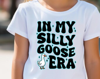 Silly Goose png, Goose png, Spring png, summer png, kids png, birthday png, goose lover sublimation.