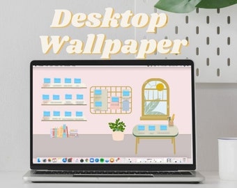 Fondo de escritorio / Fondo de sala rosa Escritorio digital