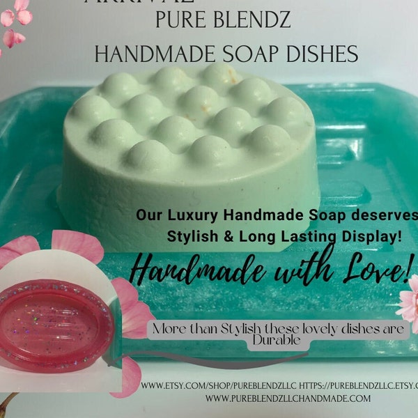 Pure Blendz Unique Handmade Soap Dish