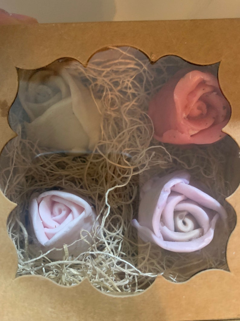 Soapi Blendz: Specialty Rose Gift Set Rose Bud (4)