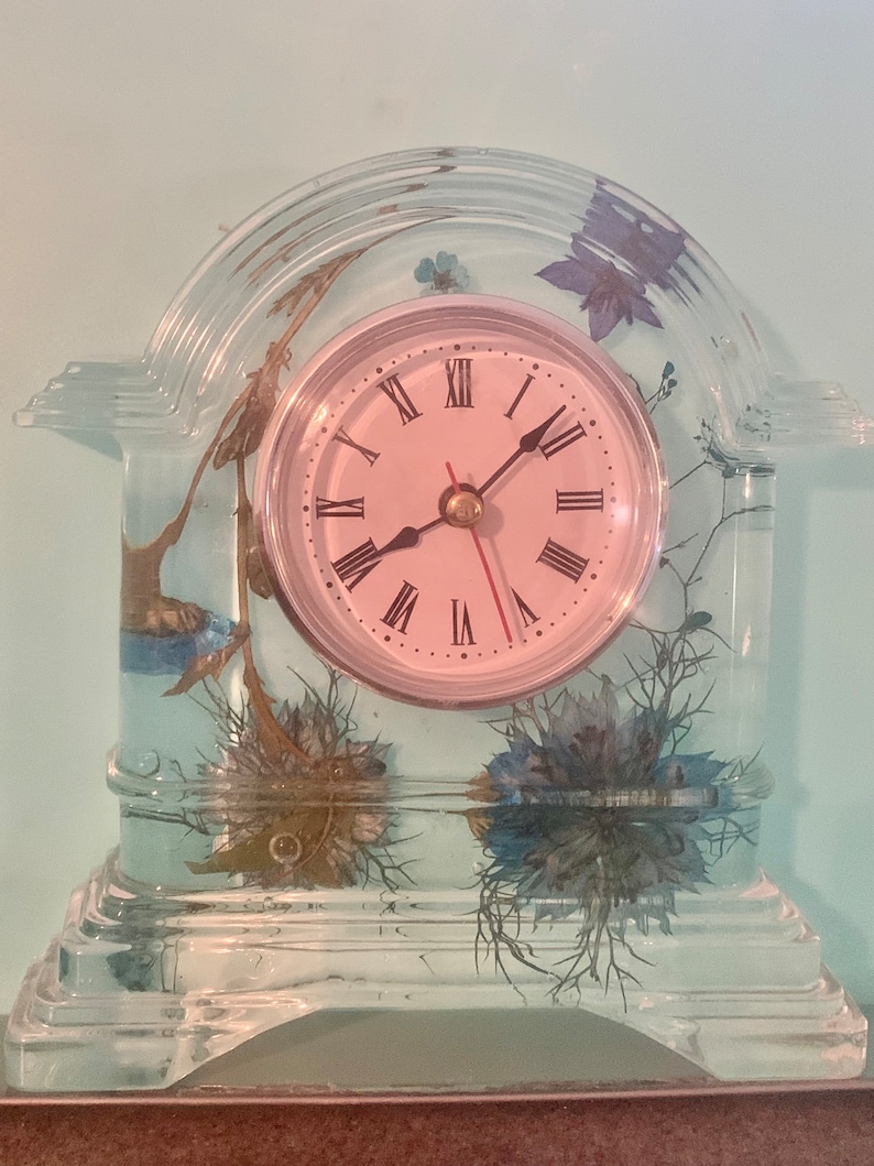 Handmade Clocks w/ Removable Clock Faceplate image 6